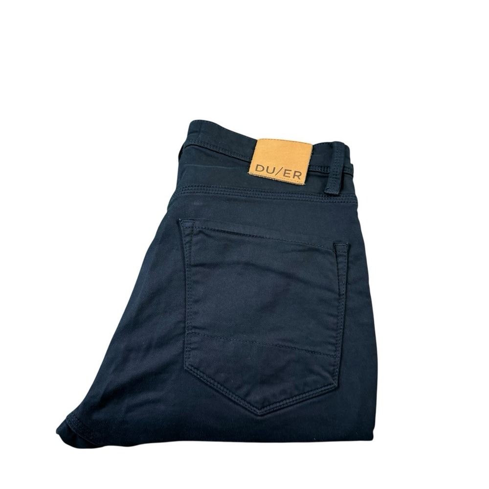 DU/ER Black N2X Slim Fit Men's 5 Pocket Pant‎ Size 30x30 Mint